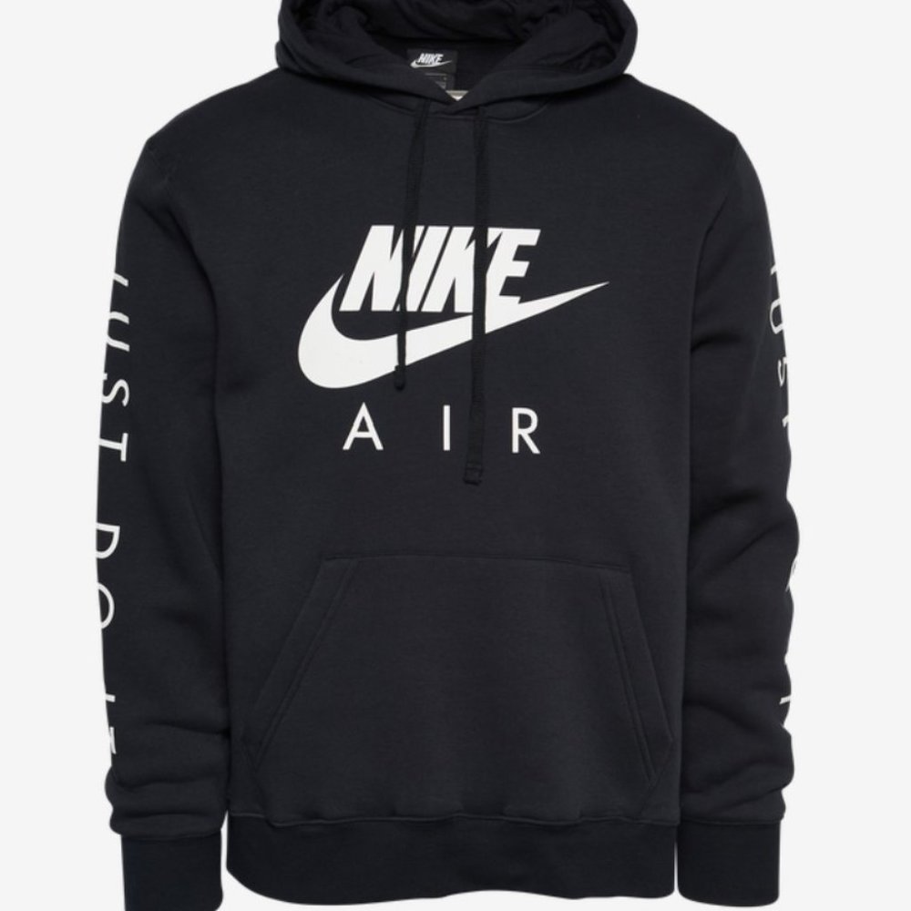 Nike JDI Fleece Hoodie, Men's Size Medium, Black